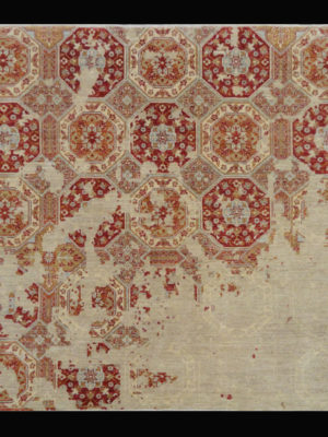 PAKISTAN PERSIAN FARAHAN (ERASED DESIGN)  SQUARE 5.9 X 5.10