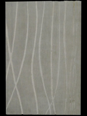 NEPALESE MODERN SILK AND WOOL 3.1 X 5.1