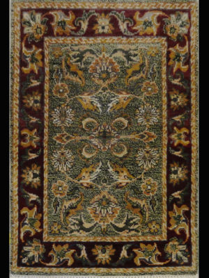INDIA MAGNOLIA DESIGN WOOL JAIPUR 2 X 3
