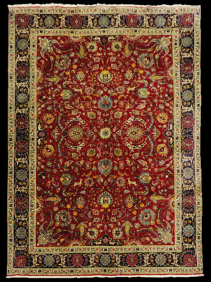 PERSIAN VINTAGE TABRIZ 9.1 X 12.3