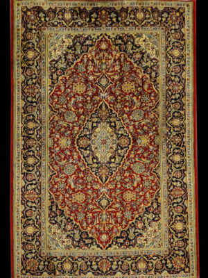 PERSIAN VINTAGE SHADZAR KASHAN  4.6 X 7