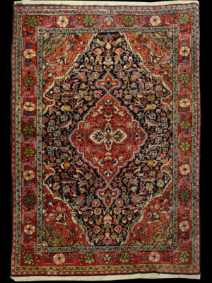 PERSIAN VINTAGE SAROUK JOSAN 3.6 X 5.1 SOLD