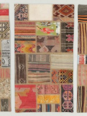 THREE TURKISH KILIM PATCHWORK