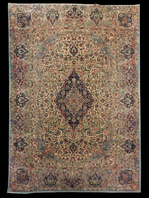 PERSIAN VINTAGE KERMAN  9 X 12.2