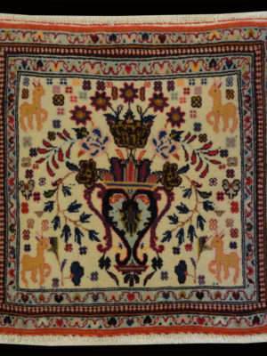 PERSIAN VINTAGE SMALL TABRIZ  1.8 x 2
