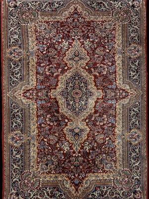 PERSIAN VINTAGE YAZD KERMAN  5.1 X 7.9
