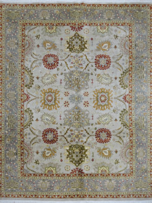 PAKISTAN PERSIAN SULTANABAB SILK AND WOOL  8 X 10