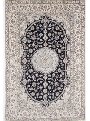 PERSIAN VERY FINE NAIN HABIBIAN  6.8 X 10.1