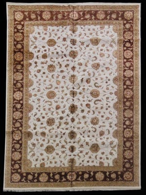 INDIA FINE JAIPUR SILK FLOWERS  12 X 18.5