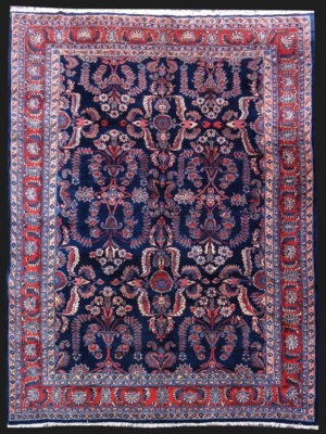 PERSIAN VINTAGE SAROUK LILIHAN 9.4 x 12.6