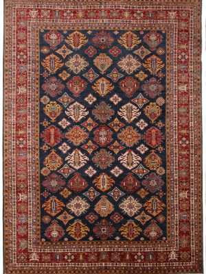 PAKISTAN SUPER KAZAK ALLOVER  9.10 X 13.4