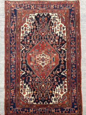 PERSIAN VINTAGE TRIBAL HAMADAN  5.6 X 9.2