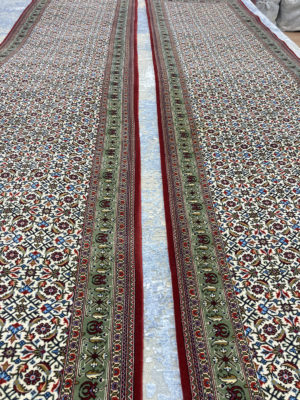 PERSIAN QUM VINTAGE PAIR OF RUNNERS  3.1 X 13  SOLD