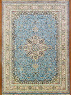 TURKISH FINELY WOVEN QUM 10 X 13.3