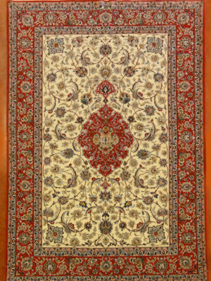 PERSIAN VERY FINE ESFAHAN 5.2 X 7.8