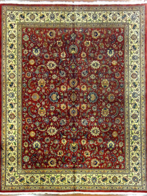 PERSIAN VINTAGE ALL OVER PATTERN TABRIZ 11.4 X 14
