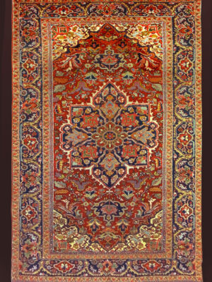PERSIAN VINTAGE GALLERY RUNNER HERIZ 5.8 X 10