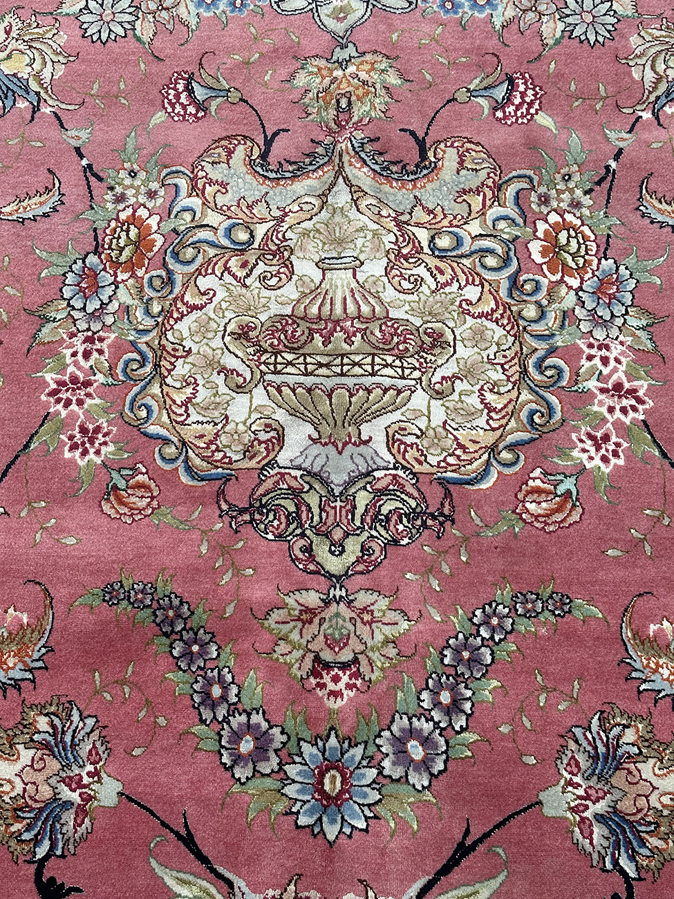 PERSIAN VERY FINE TABRIZ SIGNED TARIZADEH 13 X 19.6 - Image 4