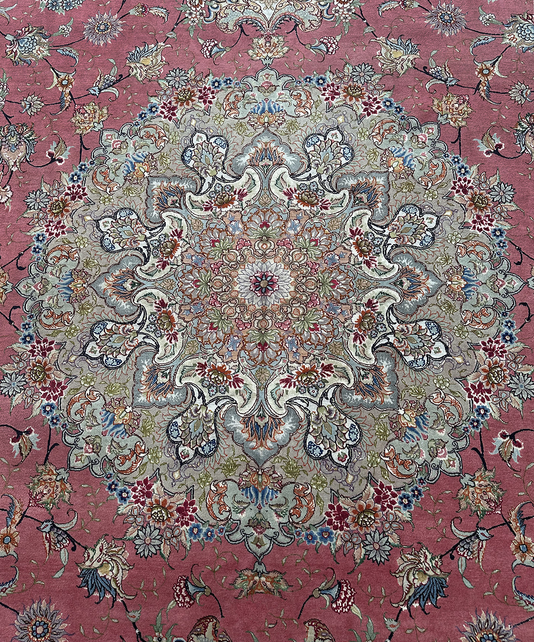 PERSIAN VERY FINE TABRIZ SIGNED TARIZADEH 13 X 19.6 - Image 6