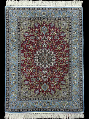 PERSIAN VINTAGE ESFAHAN 3.6 X 5 - SOLD