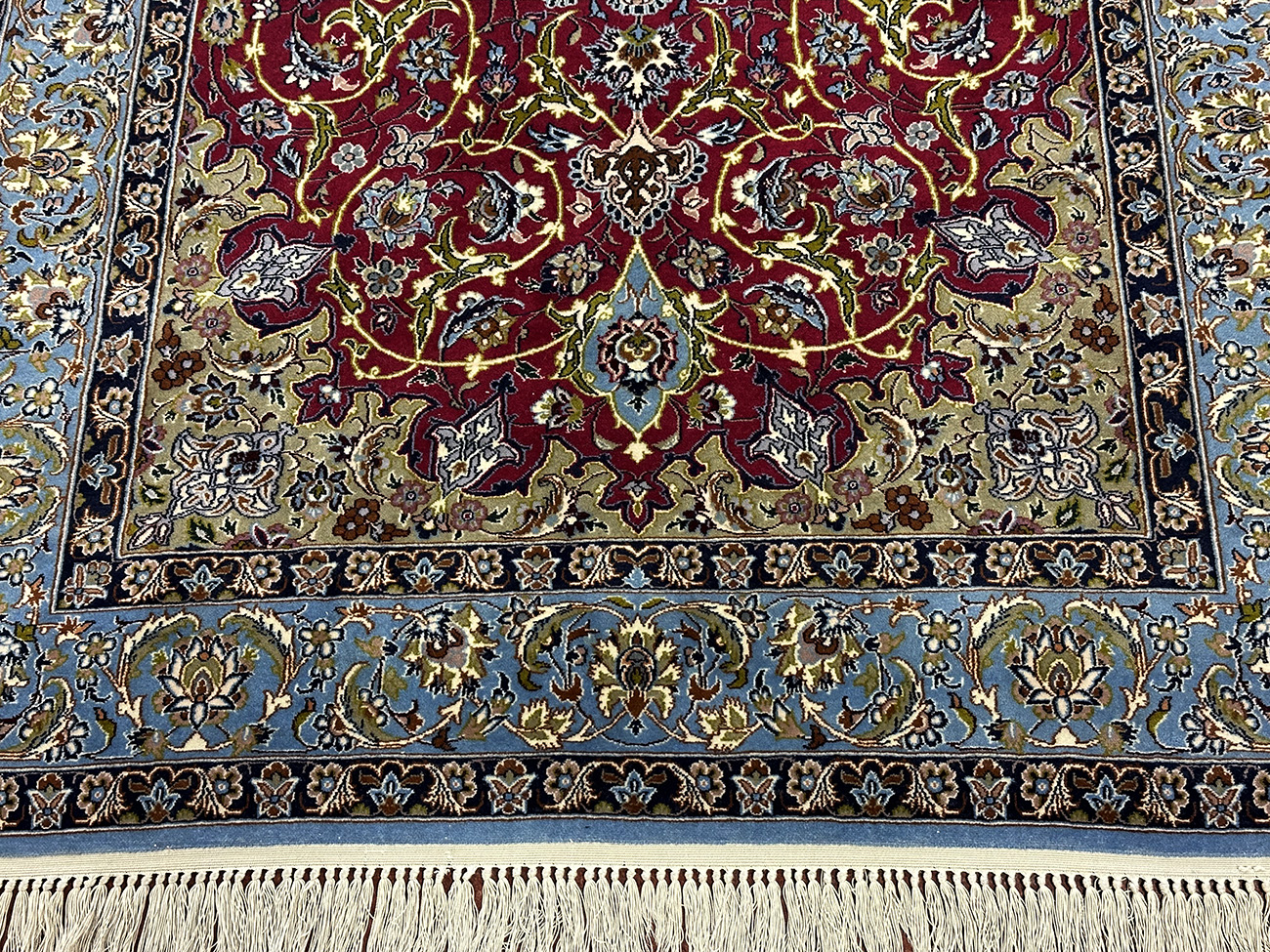 PERSIAN VINTAGE ESFAHAN 3.6 X 5 - SOLD - Image 2