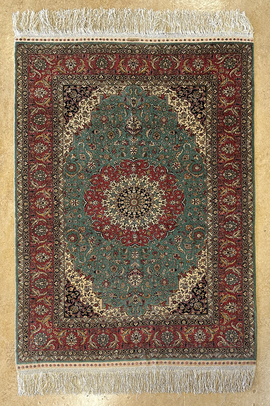 TURKISH MASTERPIECE VINTAGE HEREKEH OZIPEK 2.9 X 4 - SOLD
