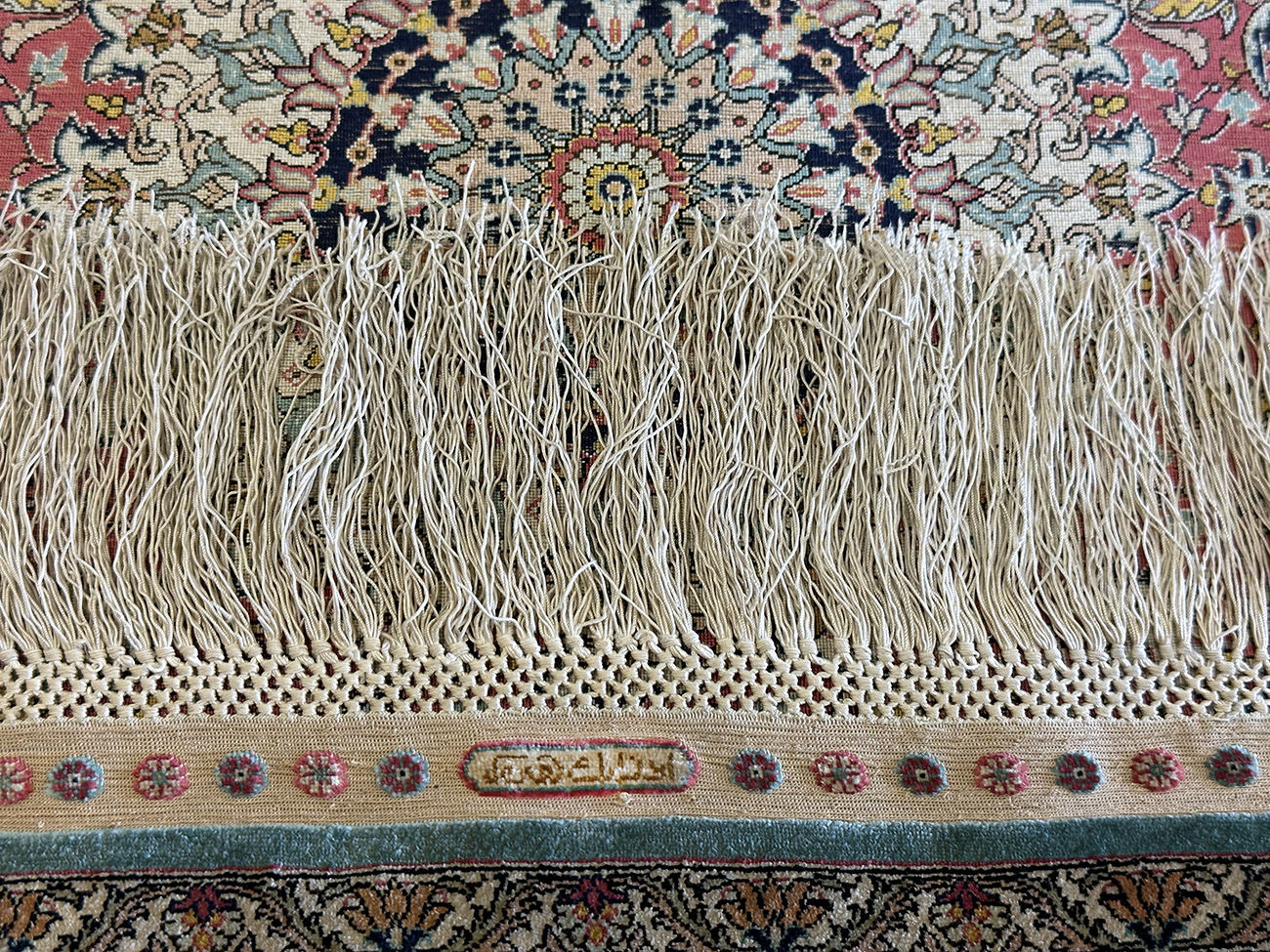 TURKISH MASTERPIECE VINTAGE HEREKEH OZIPEK 2.9 X 4 - SOLD - Image 10