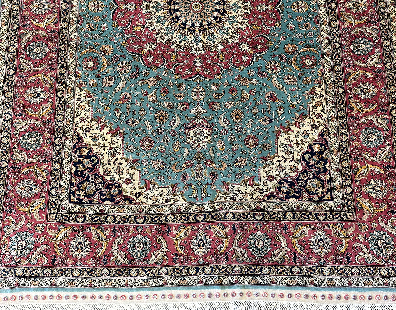 TURKISH MASTERPIECE VINTAGE HEREKEH OZIPEK 2.9 X 4 - SOLD - Image 2