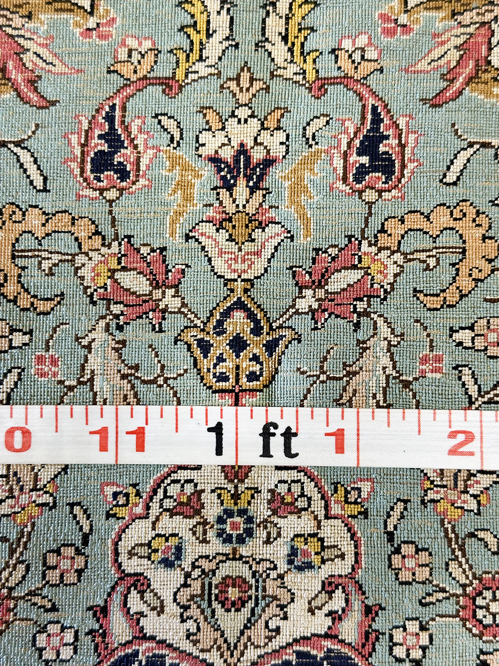 TURKISH MASTERPIECE VINTAGE HEREKEH OZIPEK 2.9 X 4 - SOLD - Image 7