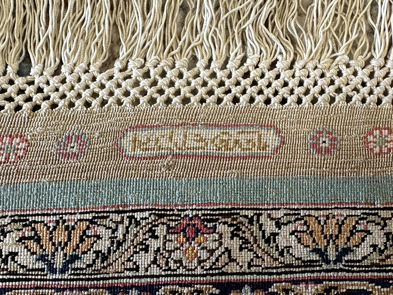 TURKISH MASTERPIECE VINTAGE HEREKEH OZIPEK 2.9 X 4 - SOLD - Image 9