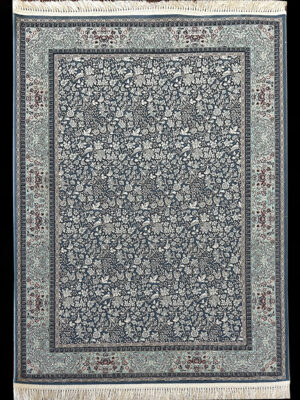 TURKISH HEILOOM PERSIAN QUM DESIGN 5.1 X 7.2