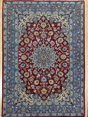 PERSIAN VINTAGE ESFAHAN 3.5 X 5.9 - SOLD