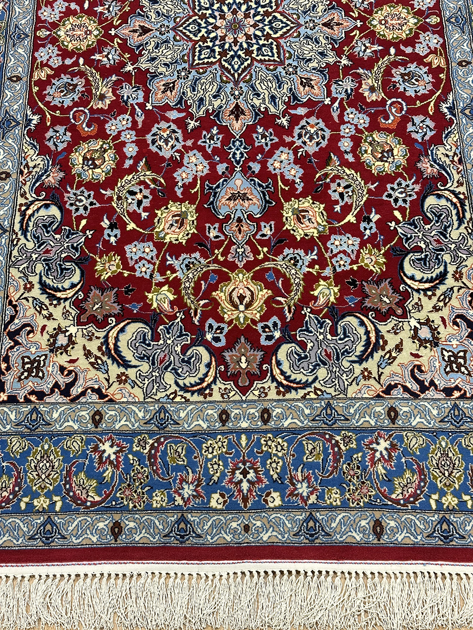 PERSIAN VINTAGE ESFAHAN 3.5 X 5.9 - SOLD - Image 2