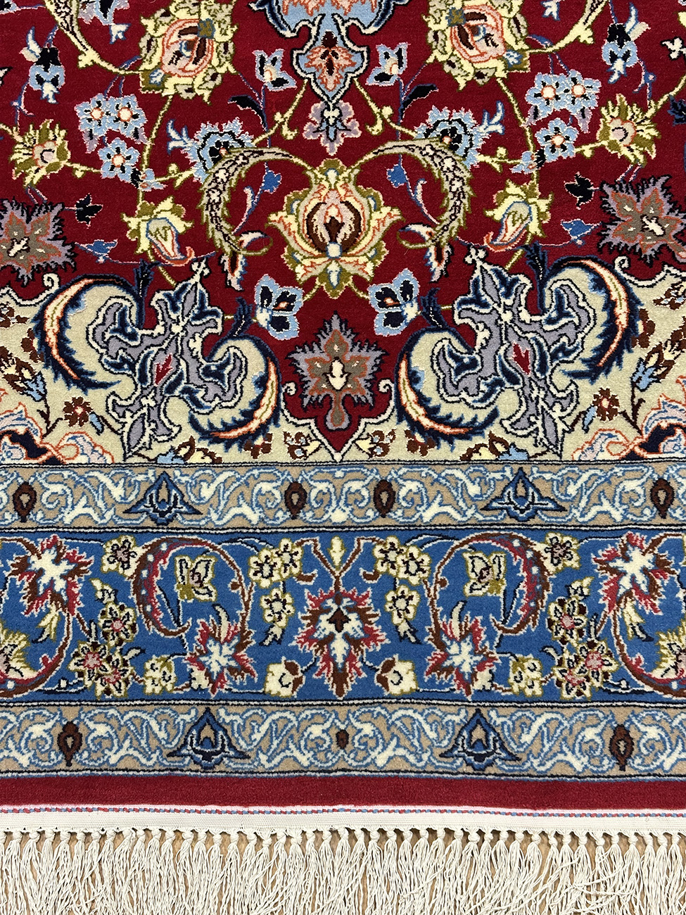 PERSIAN VINTAGE ESFAHAN 3.5 X 5.9 - SOLD - Image 3