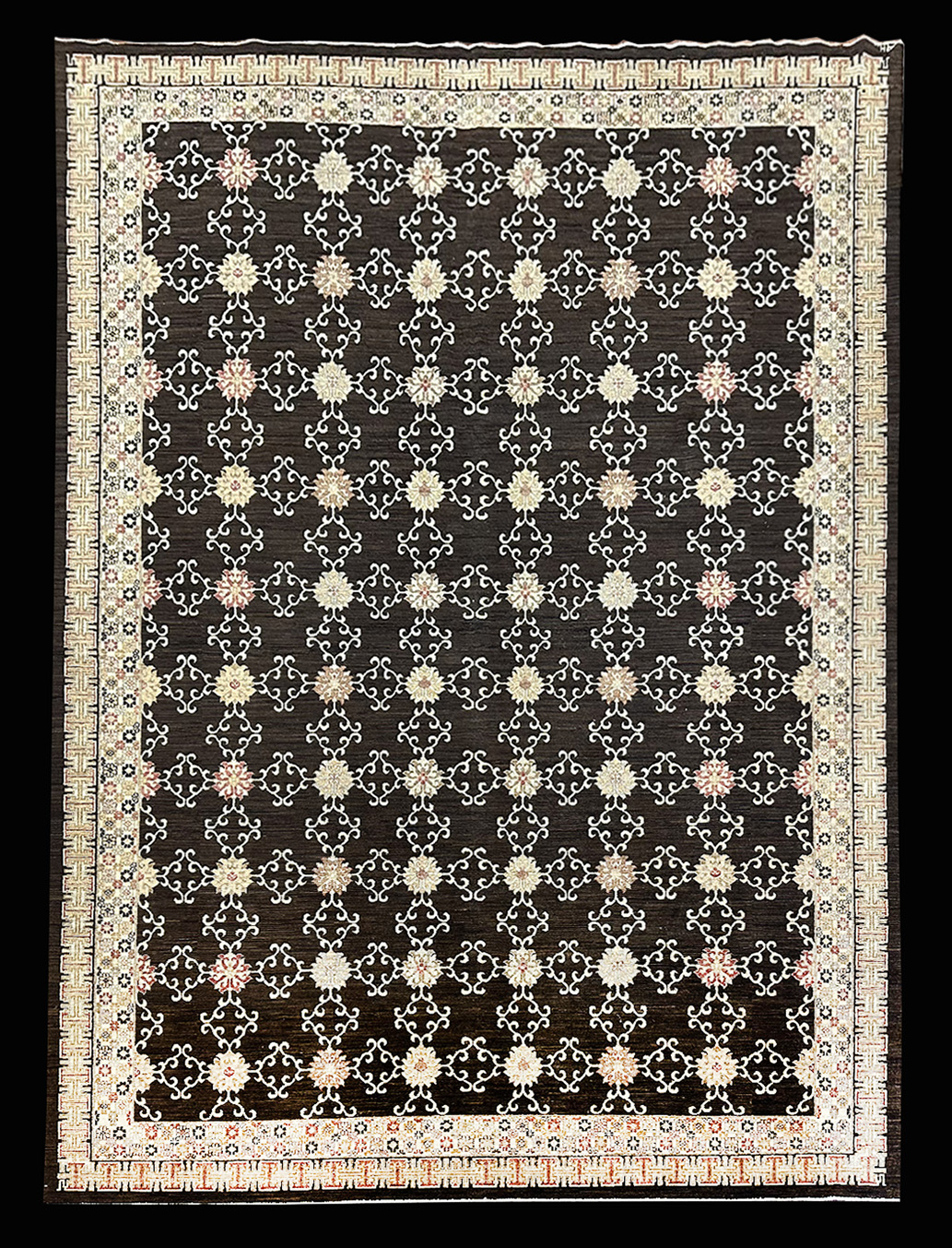 PAKISTAN KHOTAN DARK CHOCOLATE BROWN 10.2 X 13.10