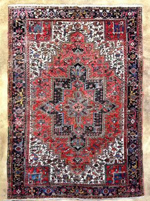 PERSIAN VINTAGE HERIZ 7.6 X 11.2