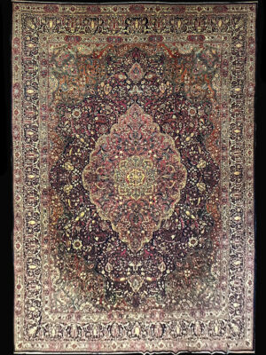PERSIAN ANTIQUE ISFAHAN - FARAHAN DESIGN 10.6 X 14.10