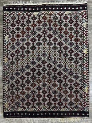PERSIAN VINTAGE ARMENIAN KILIM 5.3 X 7