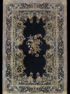 TURKISH ALL SILK SIGNED OZIPEK 6 X 8.4