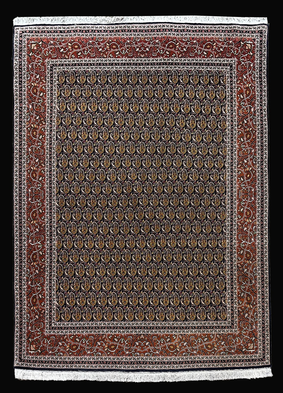 PERSIAN VINTAGE TABRIZ PAISLEY (BOTEH) 5 X 6.8 - SOLD