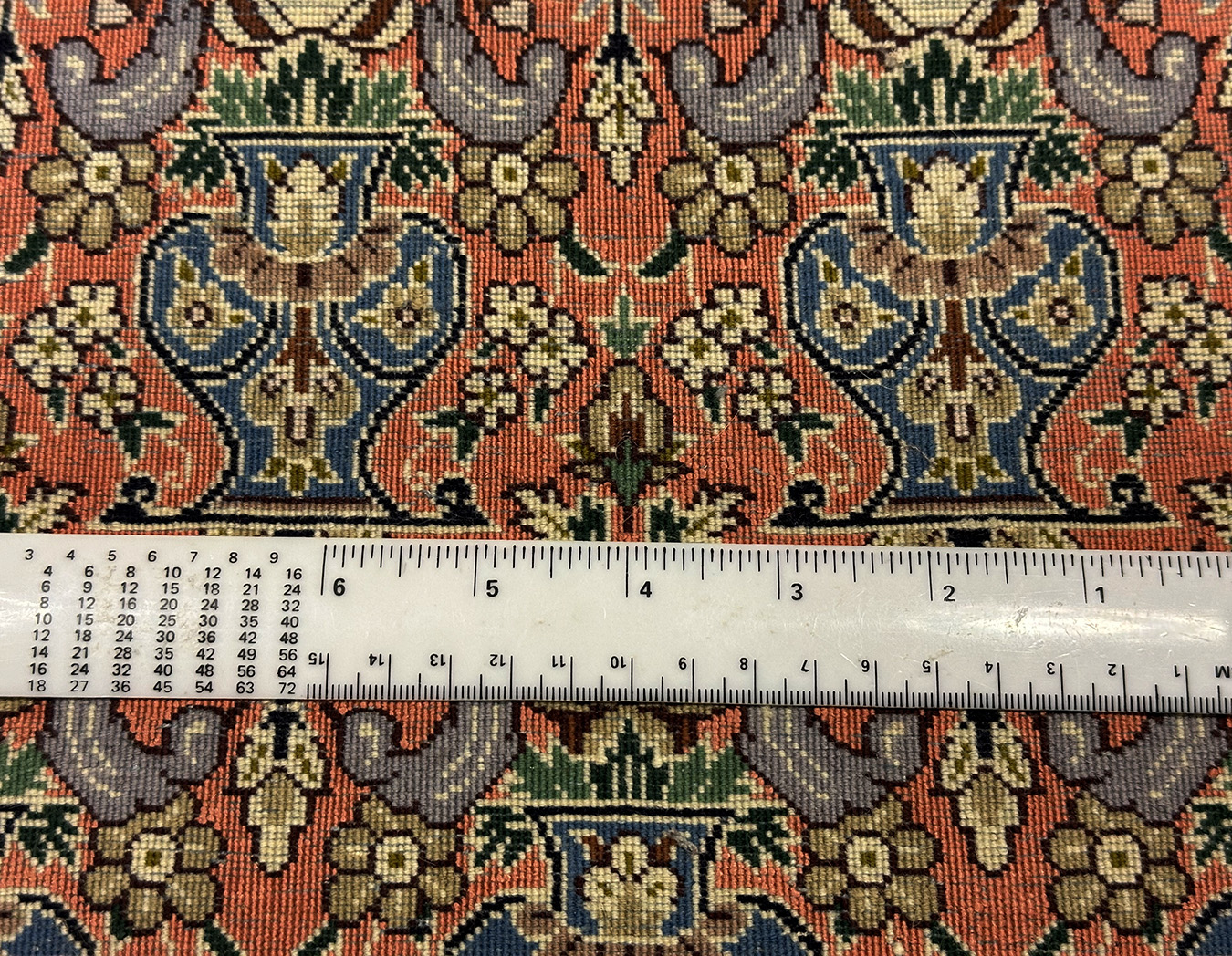PERSIAN VINTAGE ISFAHAN SIGNED DARDASHTI 5 X 7.9 - Image 6