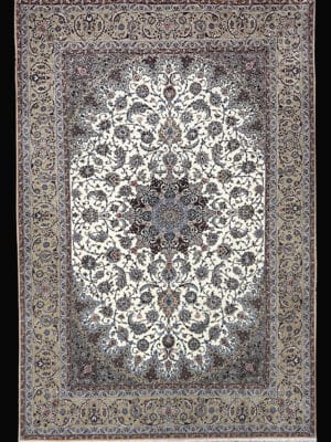 PERSIAN VINTAGE FINE ISFAHAN 8.1 X 12.2