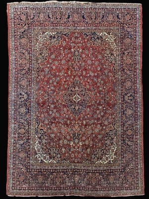 PERSIAN VINTAGE KASHAN 8.3 X 11